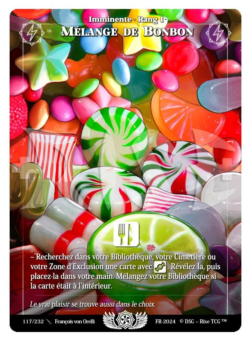 Mélange de bonbons