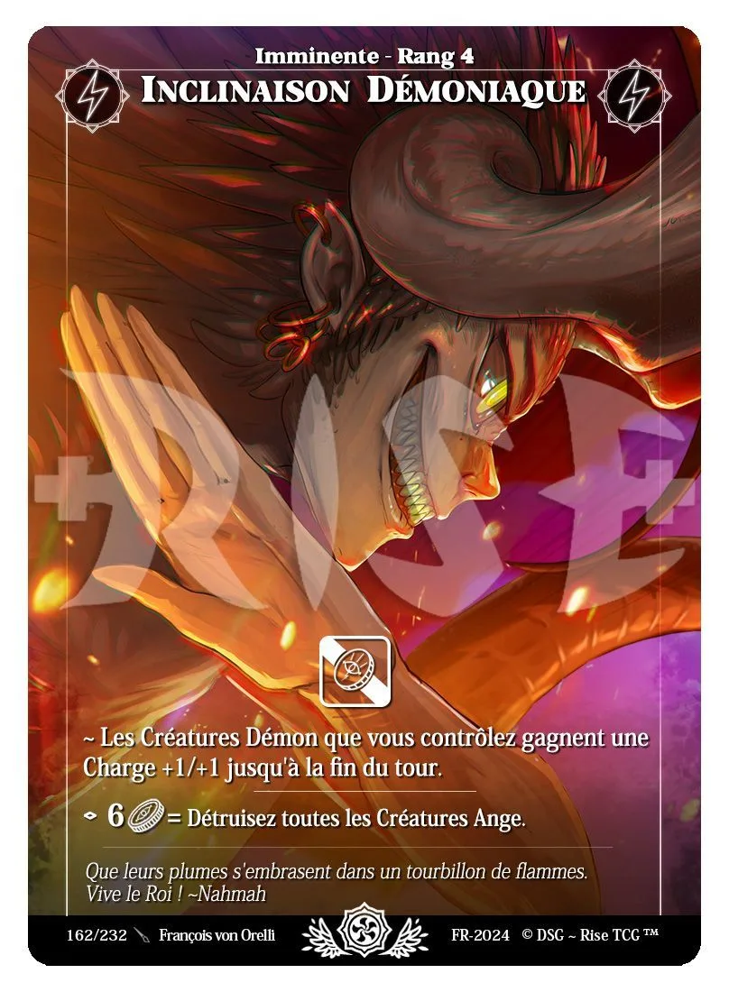 Inclinaison démoniaque