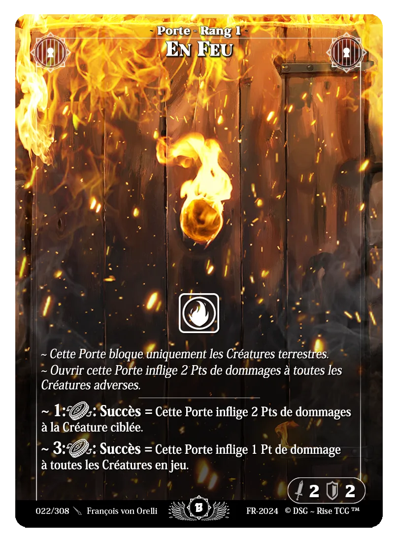 En feu