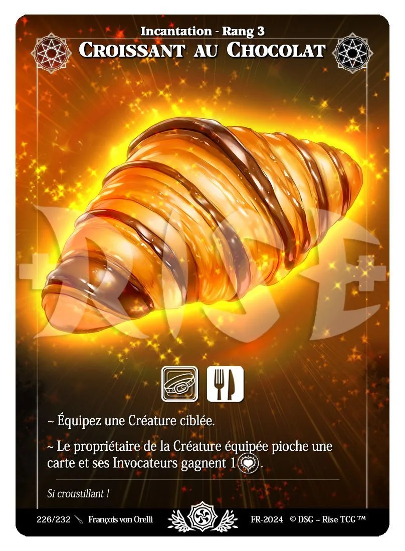 Croissant au chocolat