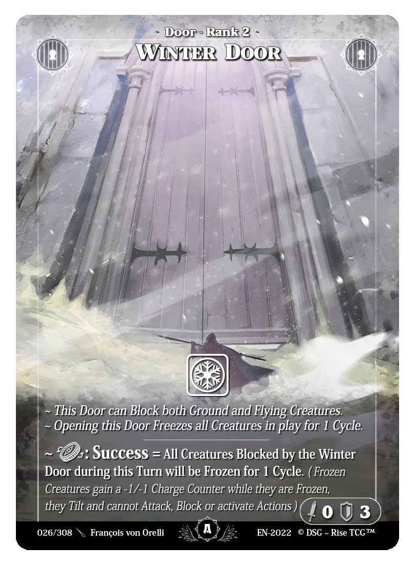Winter door