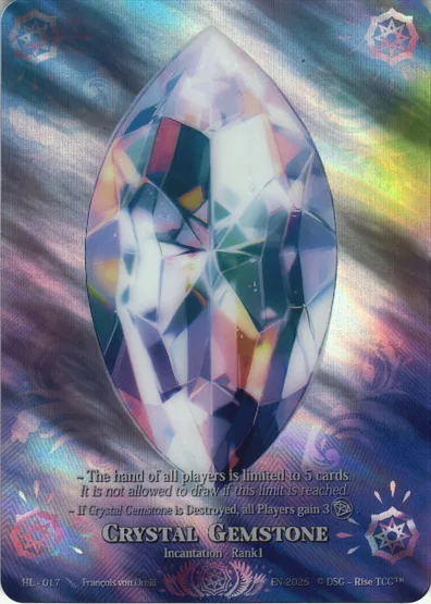 Crystal Gemstone Foil Test