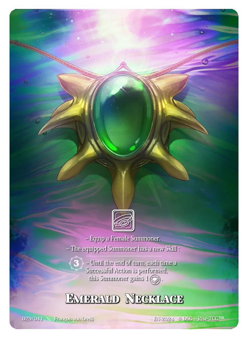 Emerald Necklace /50