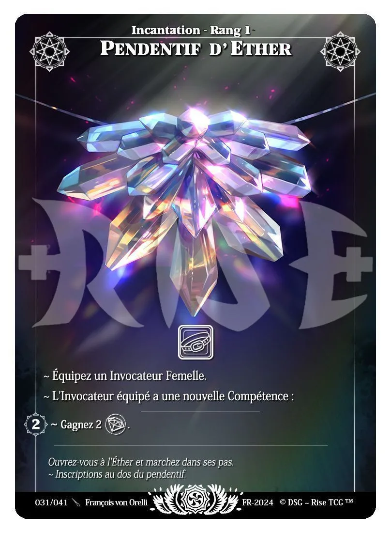 Pendentif d'Ether
