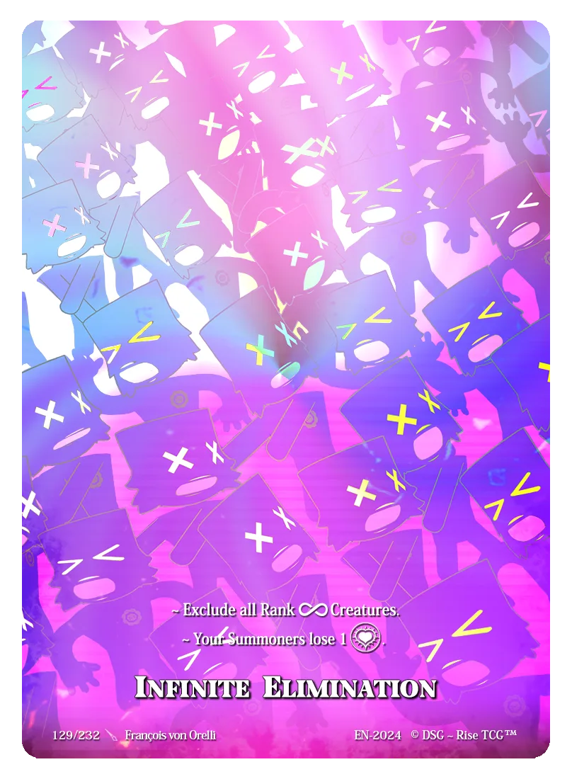 Infinite Elimination /200