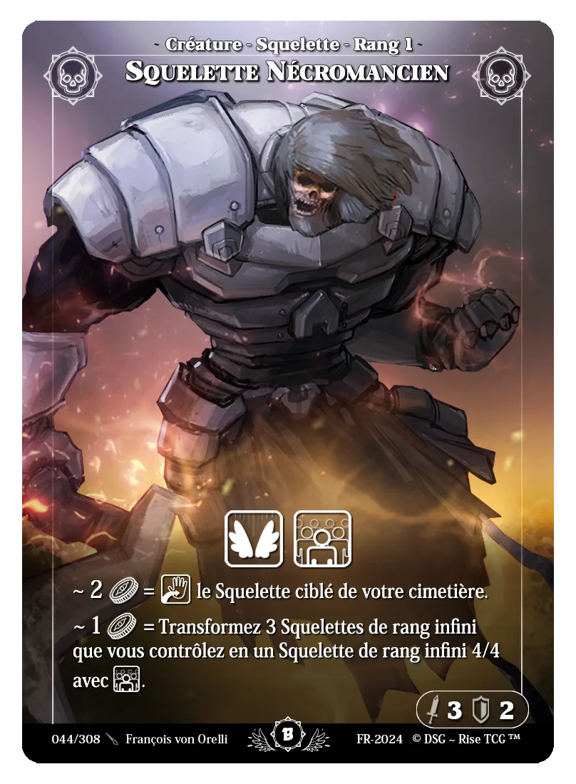 Squelette nécromancien