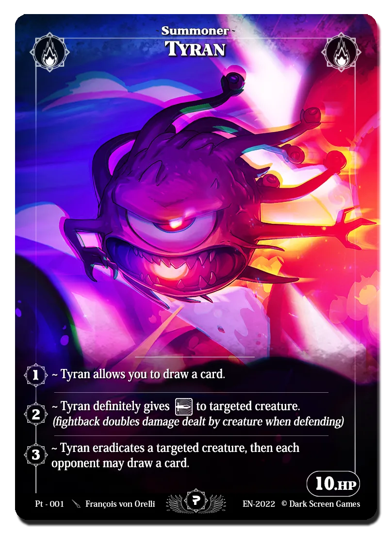 Tyran Lenticulaire PT001