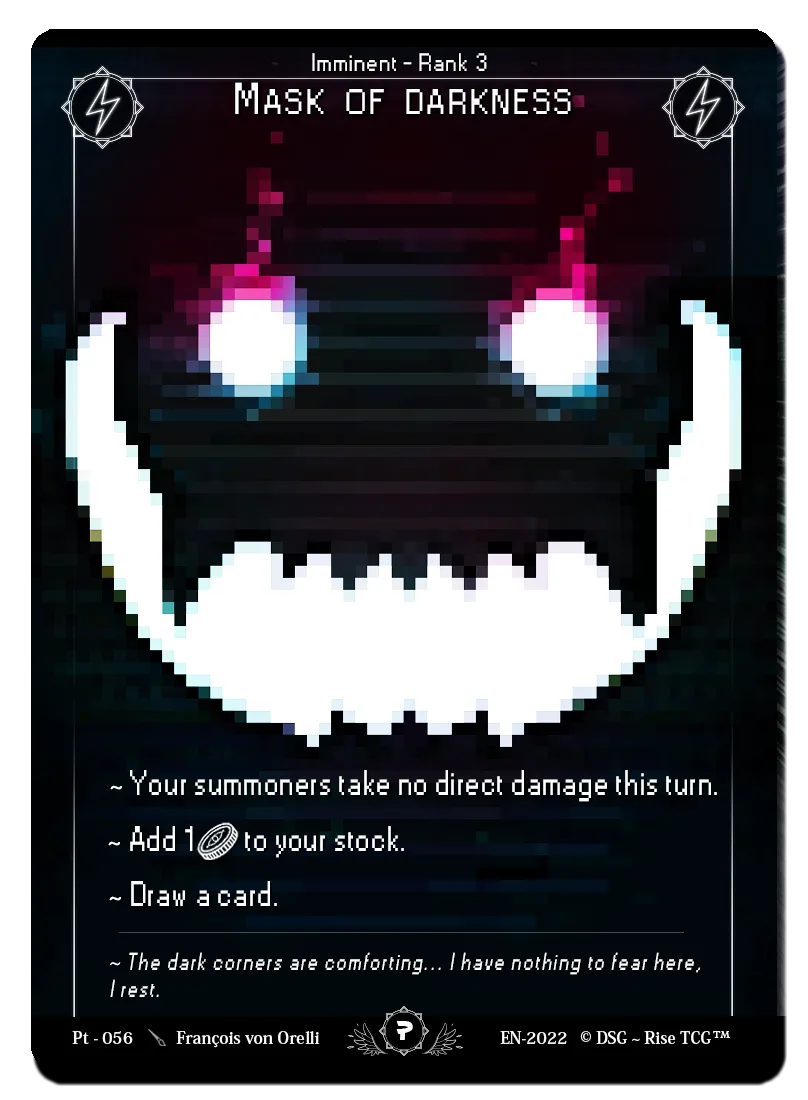 Mask of Darkness PT056