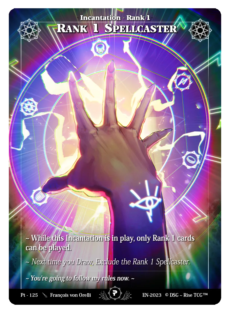 Rank 1 Spellcaster