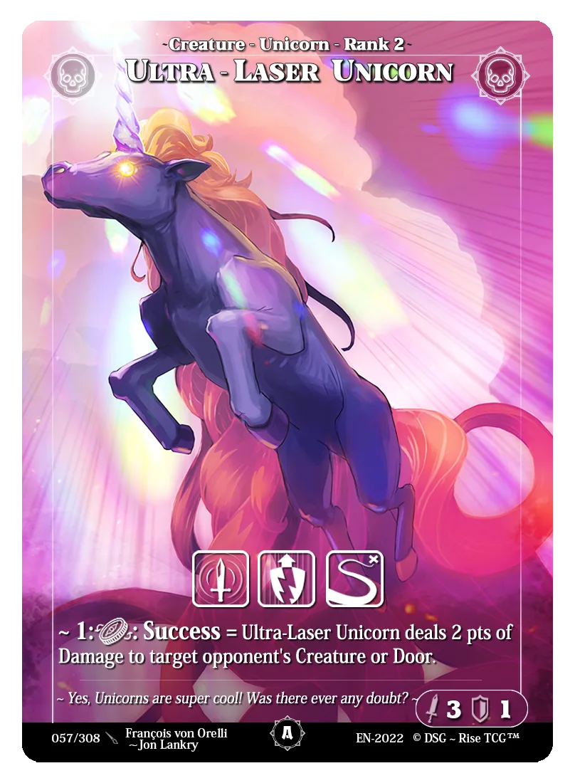 Ultra laser unicorn