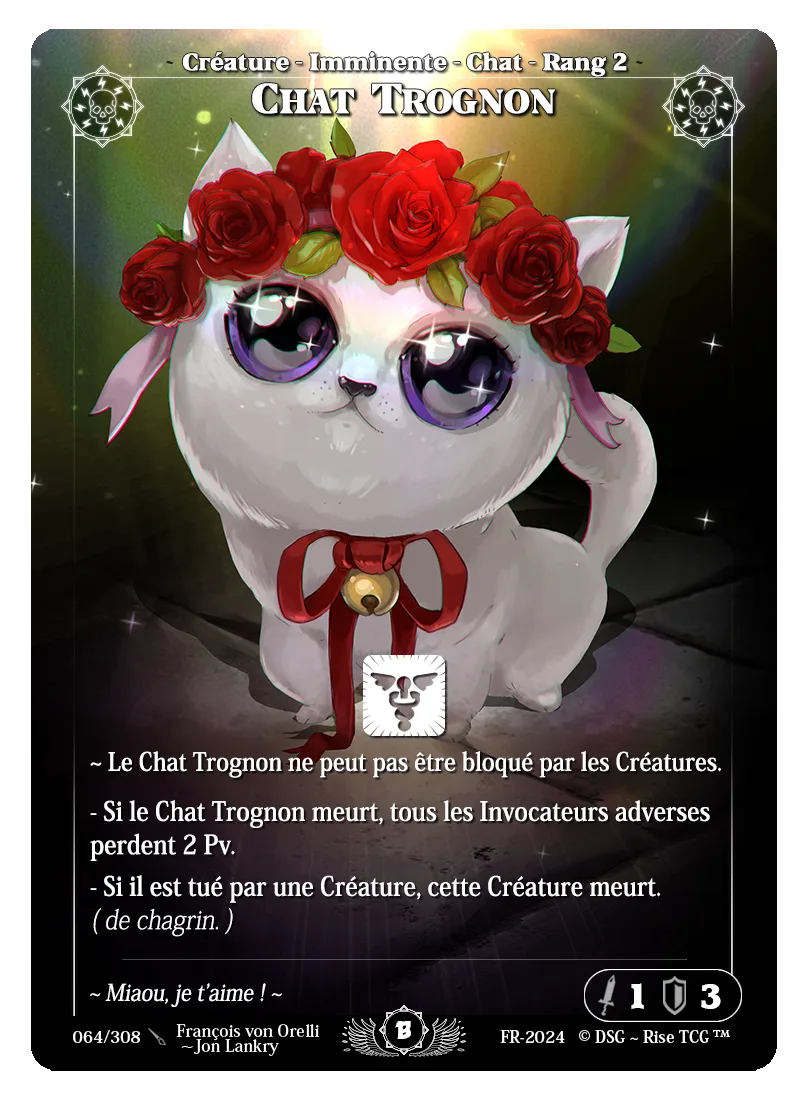 Chat trognon