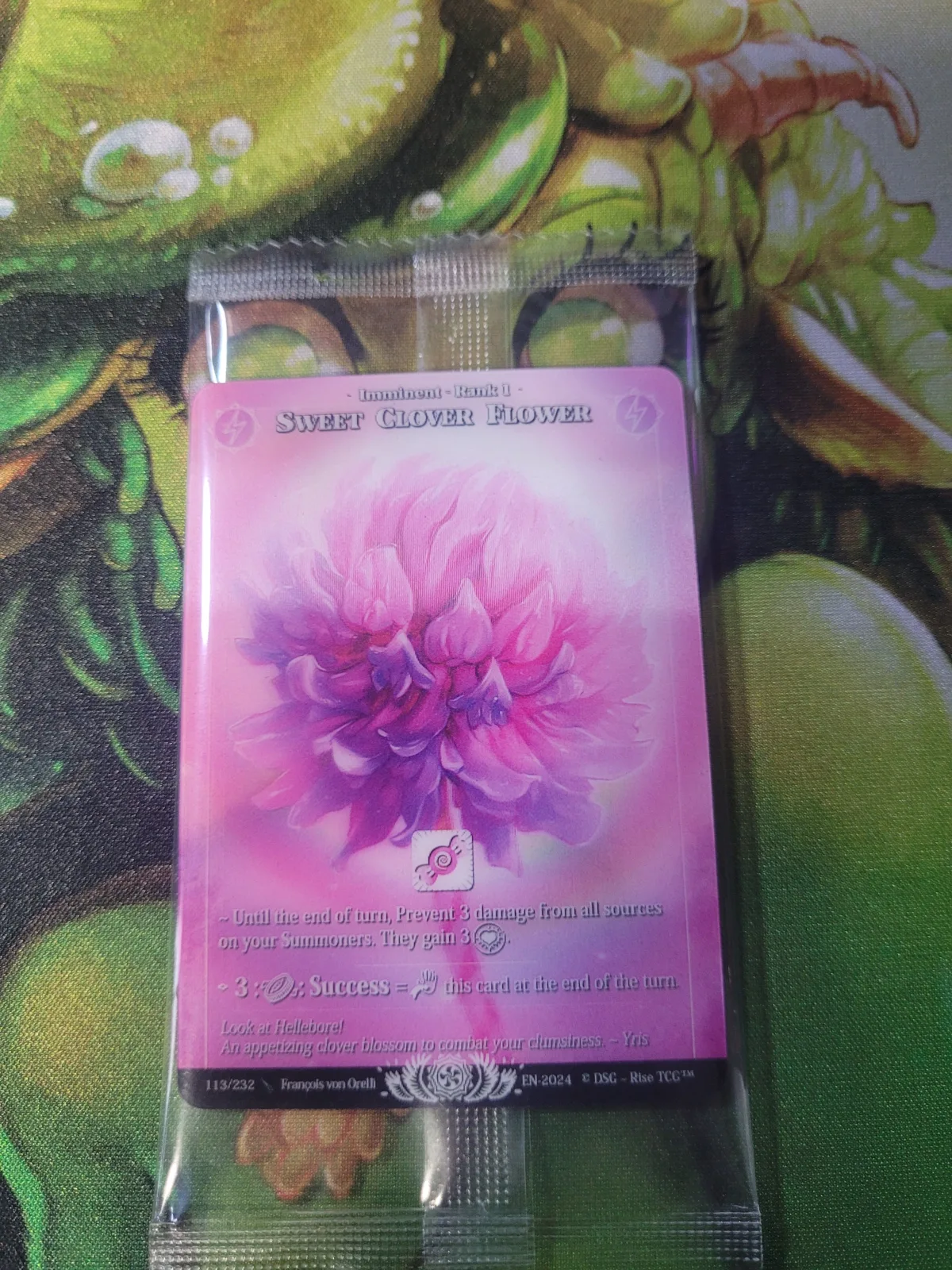 Sweet Clover Flower Depth