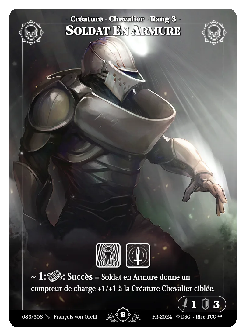 Soldat en armure