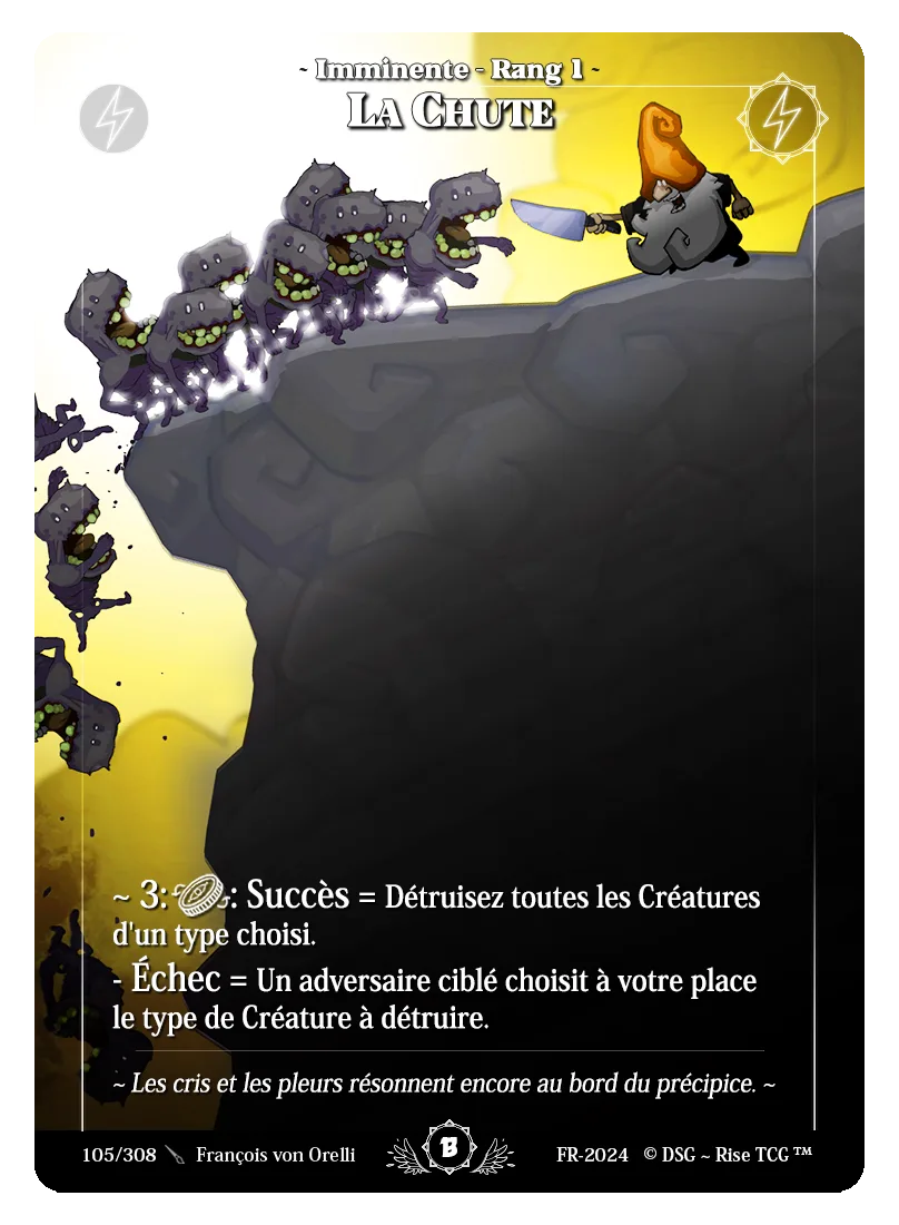 La chute