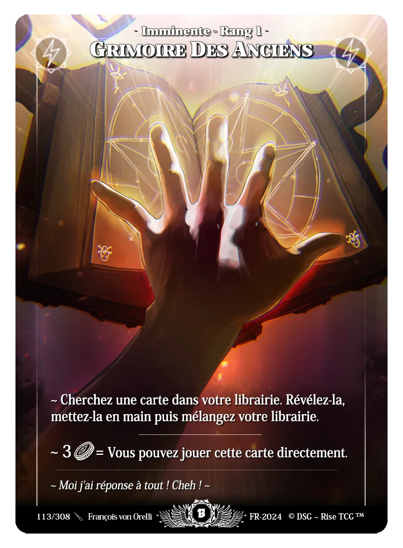 Grimoire des anciens