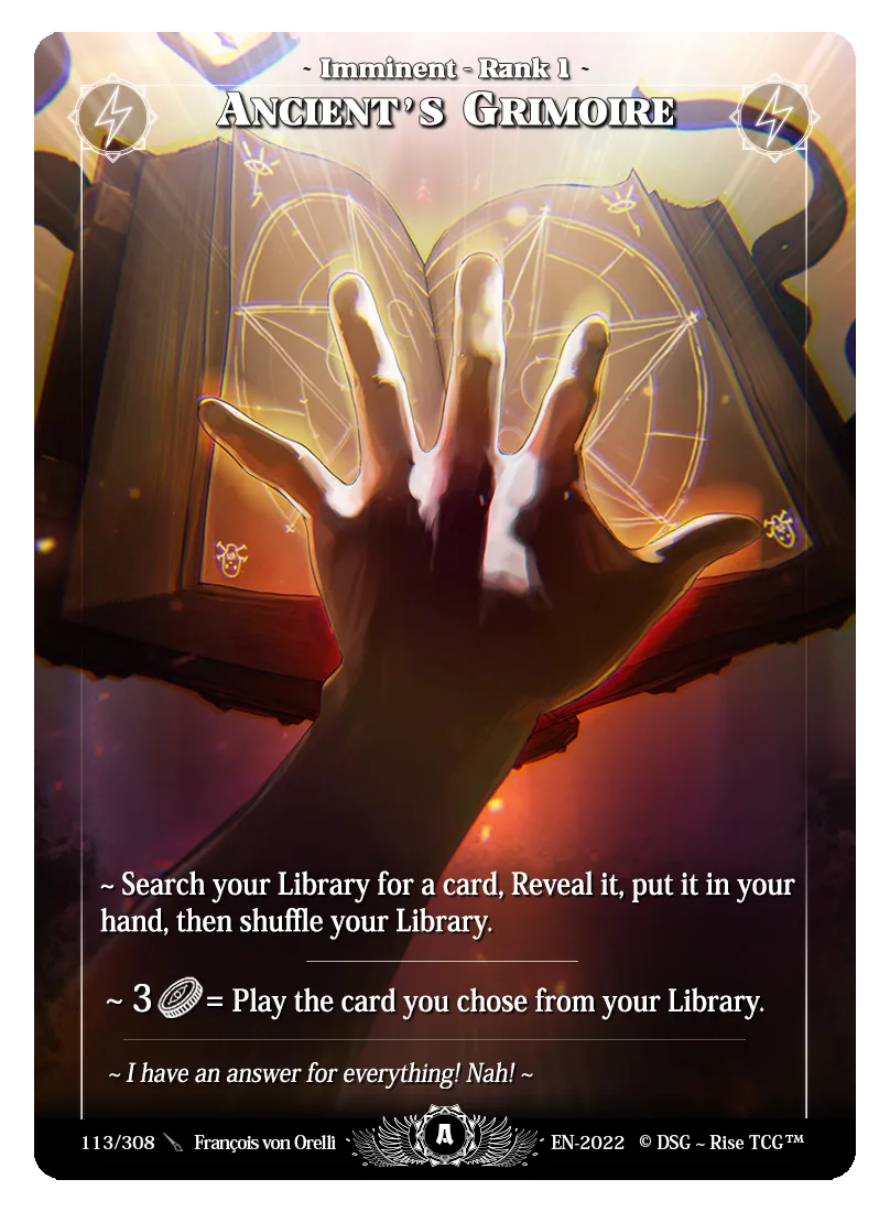 Ancient's grimoire
