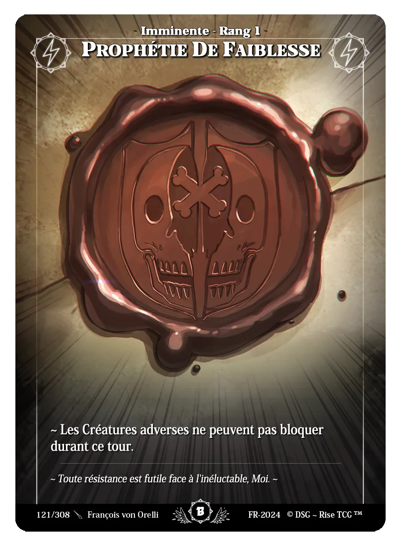 Prophétie de faiblesse