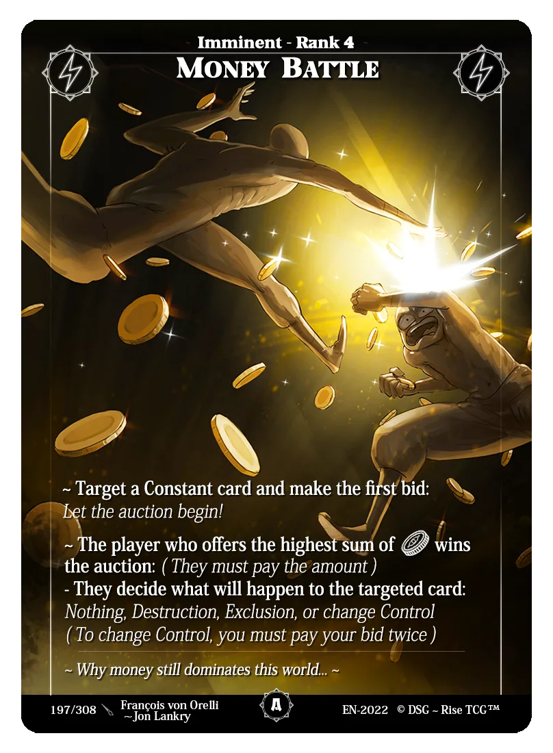 Money battle