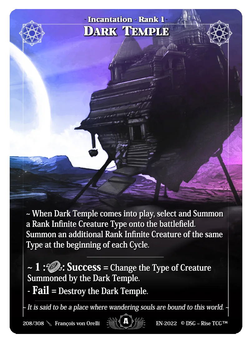 Dark temple