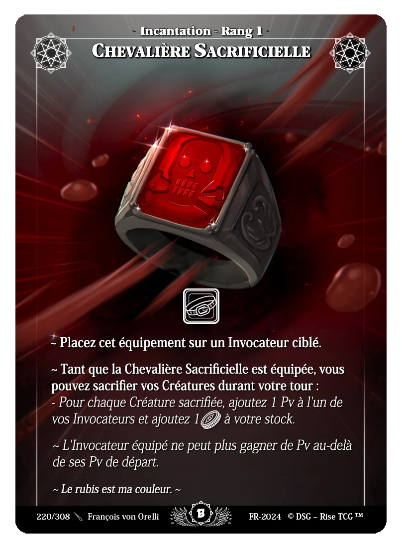 Chevalière sacrificielle