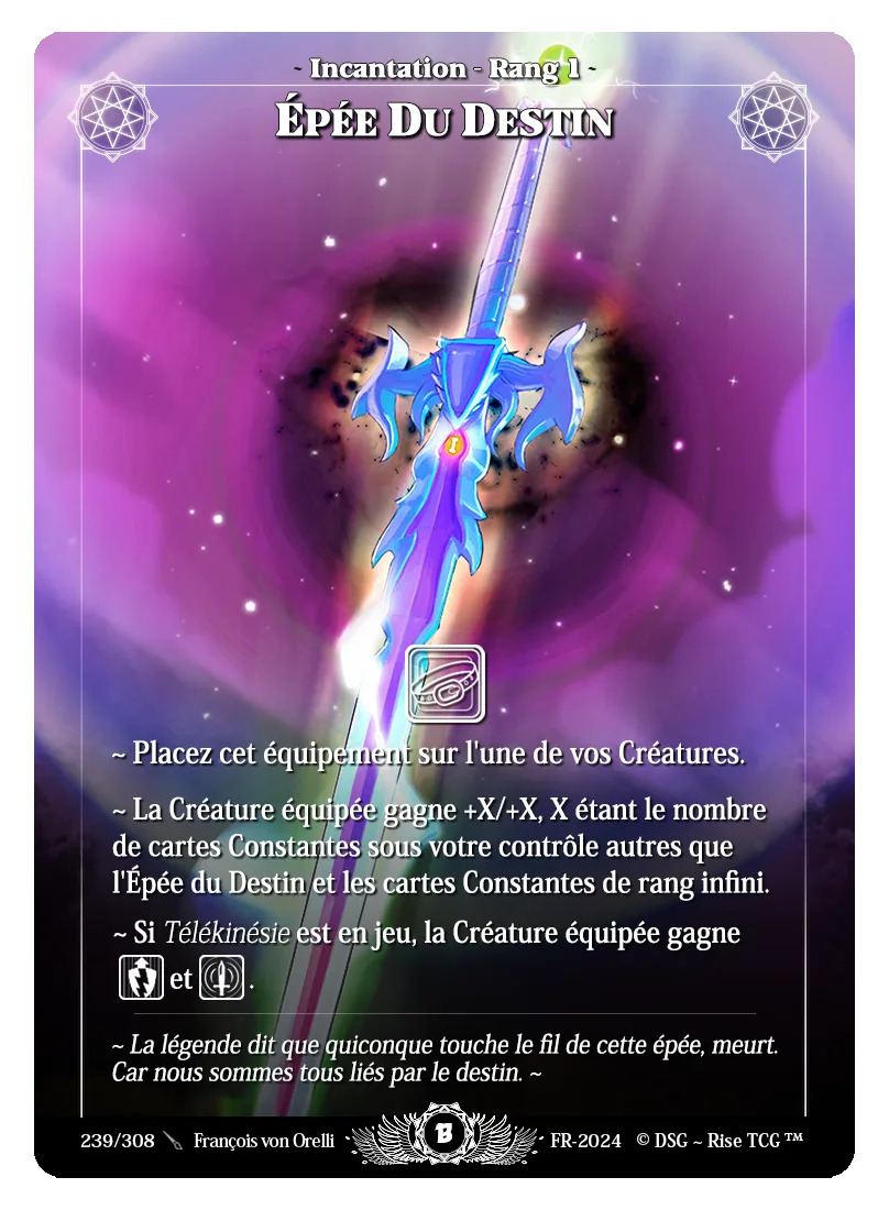 Epée du destin