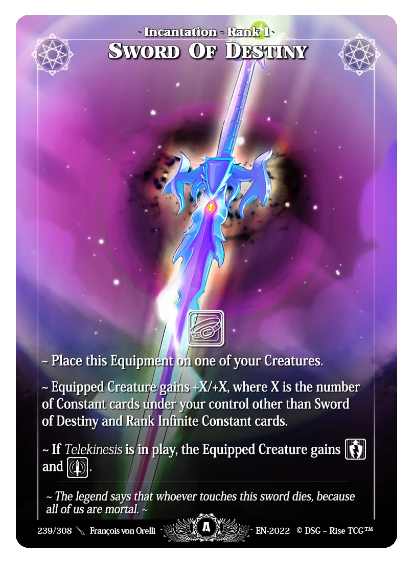 Sword of destiny
