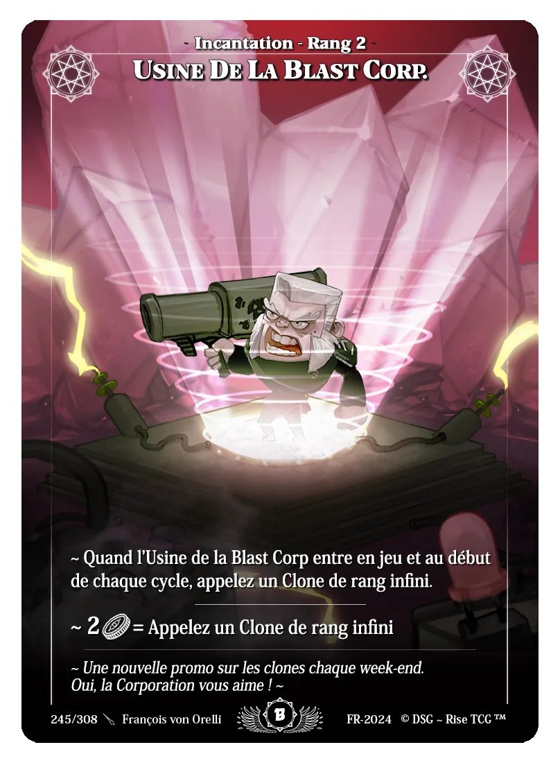 Usine de la blast corp