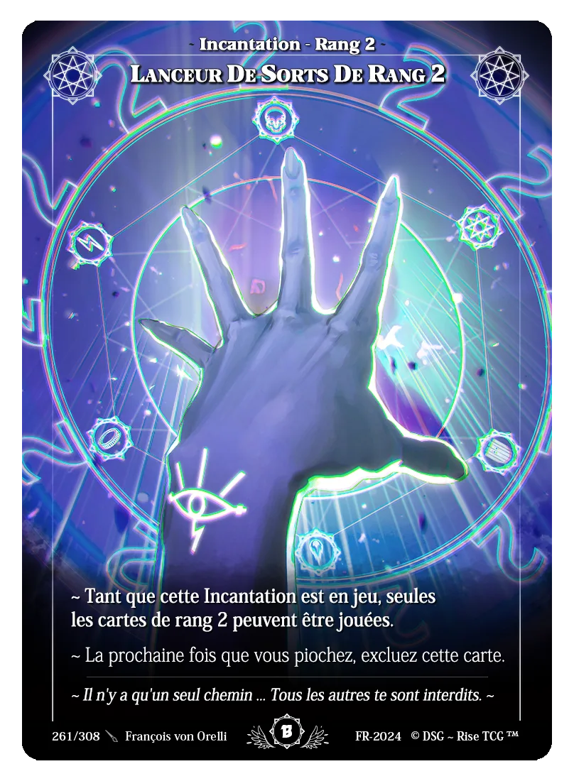 Lanceur de sorts de rang 2