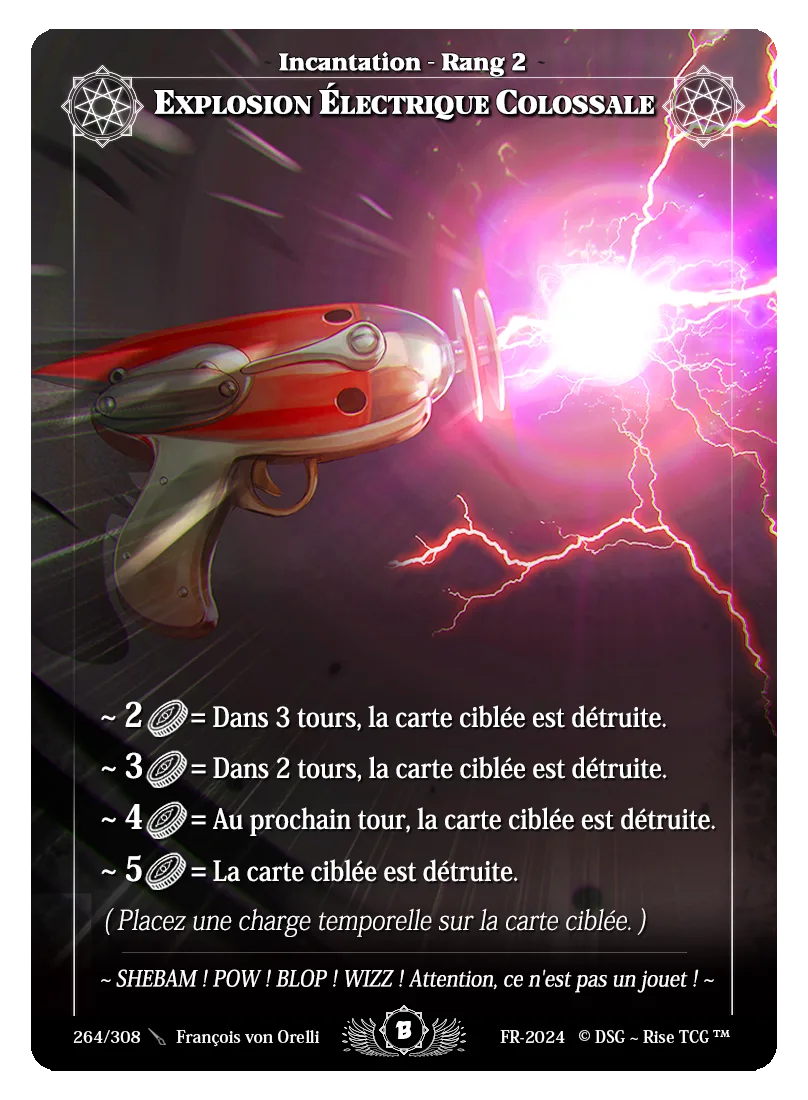Explosion électrique colossale
