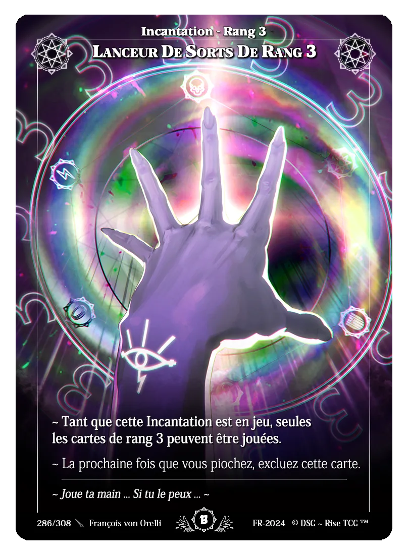 Lanceur de sorts de rang 3