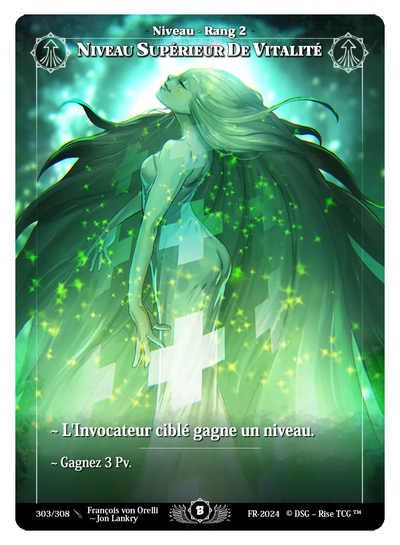 Niveau supérieur de vitalité