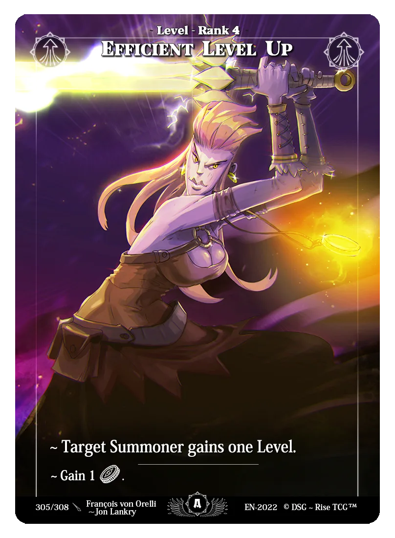 Efficient level up