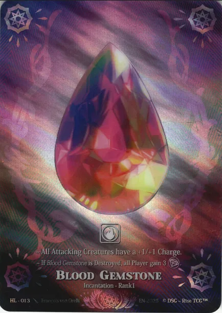 Blood Gemstone Foil Test
