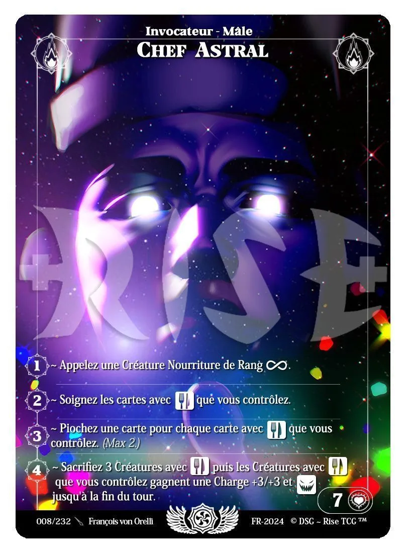 Chef astral portrait
