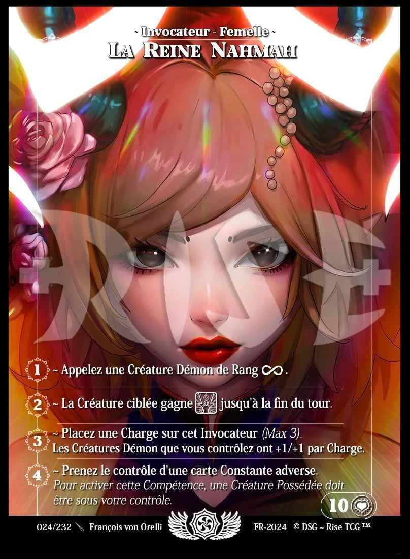 La Reine Nahmah portrait